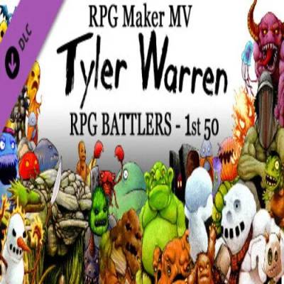 Игра RPG Maker MV - Tyler Warren RPG Battlers - 1st 50 за PC Steam, Електронна доставка