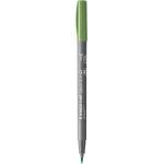 STAEDTLER Флумастер Staedtler Pigment Brush 371, масл. зелен57 (31656-А-МАСЛ.ЗЕЛЕН)