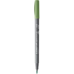 STAEDTLER Флумастер Staedtler Pigment Brush 371, масл. зелен57 (31656-А-МАСЛ.ЗЕЛЕН)