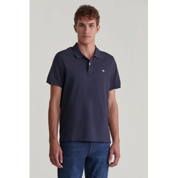 Gant Reg Shield SS Pique polo modré