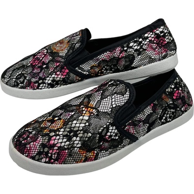 Sport dámske slip on tenisky černá