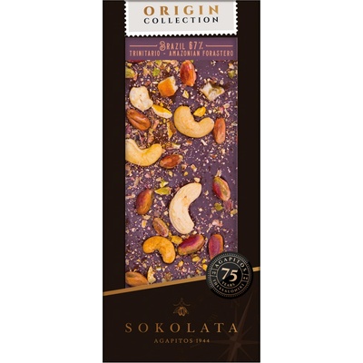 SOKOLATA AGAPITOS BRAZIL 67% 100 g