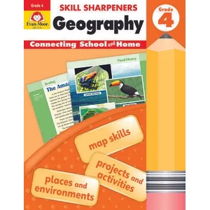 Skill Sharpeners Geography, Grade 4 (ISBN: 9781629384719)