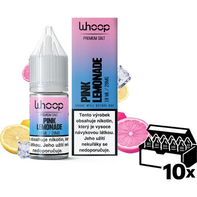 WHOOP SALT Pink Lemonade 10 x 10 ml 20 mg