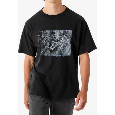 Arcteryx Kragg Cotton Lithographica SS black