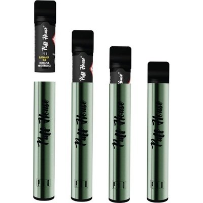 Puff House Pro Pod Kit 400 mAh Green 1 ks