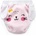 BabyJem Меки тренировъчни гащи BabyJem - Lux, 2+ години, розови (244)