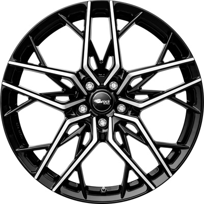 Brock B44 8,5x20 5x114,3 ET40 black