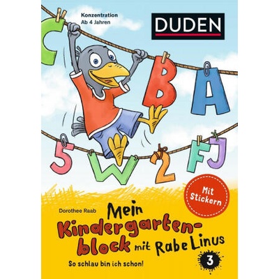 Mein Kindergartenblock mit Rabe Linus (3) | Stefan Leuchtenberg, Sigrid Leberer