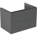 Ideal Standard Atelier Conca стенен долен шкаф, 2 чекмеджета, матов антрацит, 80 см (T4574Y2)