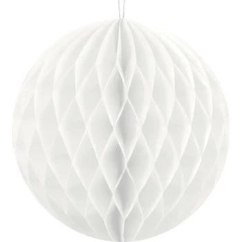 Image 1 of PartyDeco Хартиена топка бяла 10 см