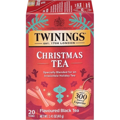 Twinings Černý čaj VÁNOČNÍ 20 sáčků 40 g
