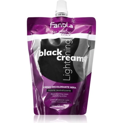 Fanola No Yellow Color Black Lightening Cream krém pro zesvětlení vlasů 500 g