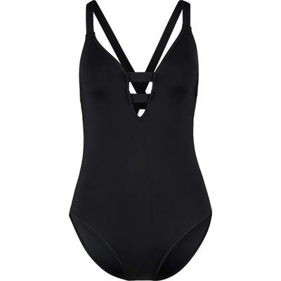 Seafolly Дамски бански костюм Seafolly Women's Collective Deep V One Piece Swimsuit - Black - размер 38 (EU) (150-2102-0113)