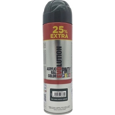 Pinty Plus sprej Evolution 500 ml RAL6005 zelený