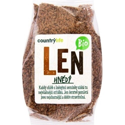 Country Life Len hnědý 300 g