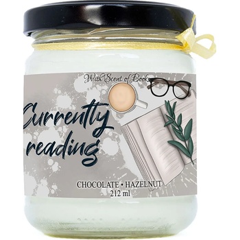 Image 1 of With Scent of Books Ароматна свещ - Currently reading, 212 ml (CRSC212)