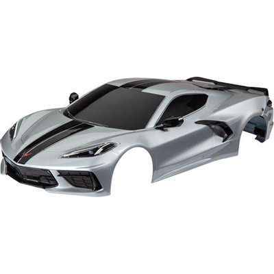 Traxxas karosérie Chevrolet Corvette Stingray stříbrná