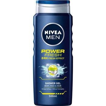 Nivea Men Power Refresh sprchový gél 500 ml