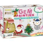 Man Yuk Toys Комплект за изработка на ключодържатели и медальони - Дядо Коледа (7124)