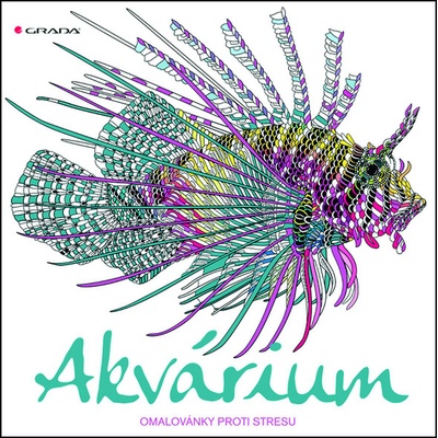 Akvárium - omalovánky proti stresu - Richard Merritt; Claire Scullyová