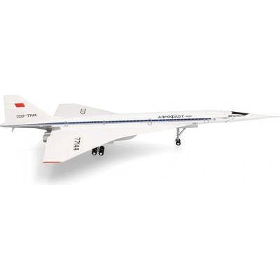 Herpa Tupolev Tu-144S Aeroflot "1970s" Colors Le Bourget 1975 1:200