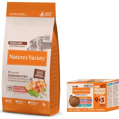 Natures Variety Selected Sterilised norský losos 7 kg
