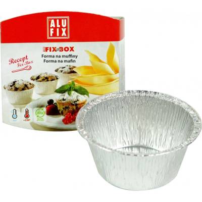 Alufix forma Muffin průměr 80mm výška 37mm 10ks