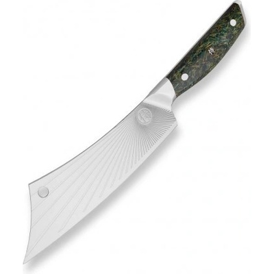 Dellinger Kuchařský nůž BBQ MAX SANDVIK GREEN NORTHERN SUN 21 cm