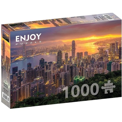 Enjoy Hongkong za úsvitu 1000 dílků