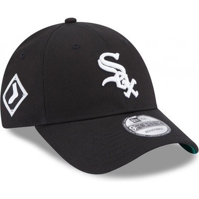 New Era 9Forty Strapback Cap SIDE PATCH Chicago Biela Sox