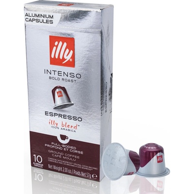 Illy Intenso Bold Roast kapsle Do Nespresso 10 ks