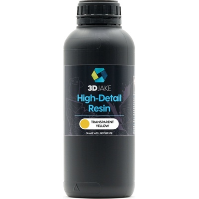 3DJAKE 8K High-Detail Resin Transparent Yellow - 1.000 g (02-33120111)