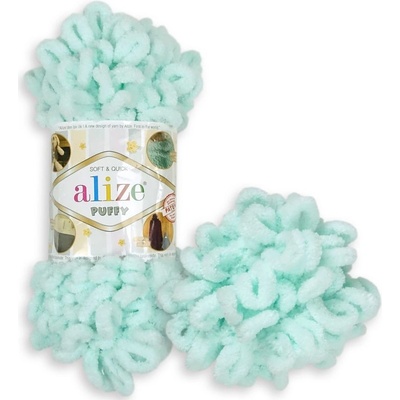 Alize Puffy 15 mentolová pastelová