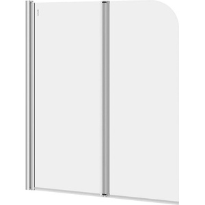 Cersanit Easy New параван за двойна вана 115x140 см, стъкло 5 мм, хром (S301-290)