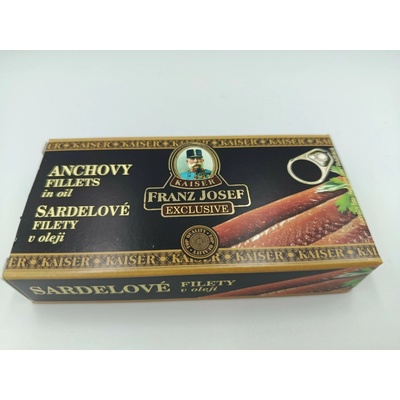 Kaiser Franz Josef Exclusive Sardelové filety v oleji 45 g