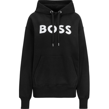 Image 1 of HUGO BOSS Суичър BOSS Women's Econy Organic Cotton Oversized Hoodie - Black 001