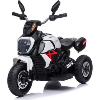 Mamido elektrická motorka Fast Tourist biela