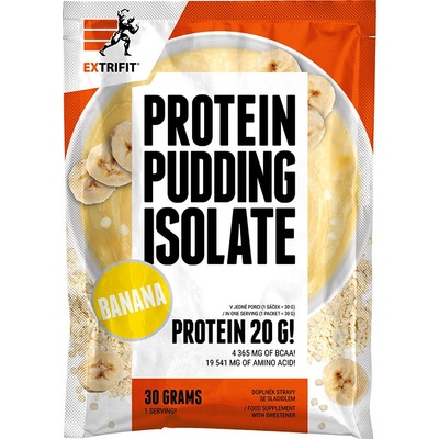 Extrifit Protein Pudding Isolate banán 30 g – Zboží Mobilmania