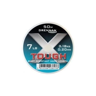 Drennan X-Tough Hooklink 50 m 0,08 mm 0,57 kg