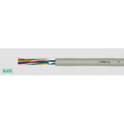 Helu 33004 Kabeláž dálkové signalizace J-Y(ST)Y 5 x 2 x 0.6 mm šedá 100 m