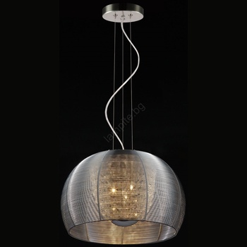 Searchlight 20019 - Пендел 3xE14/40W/230V Ø 35 см опушен (SR0526)