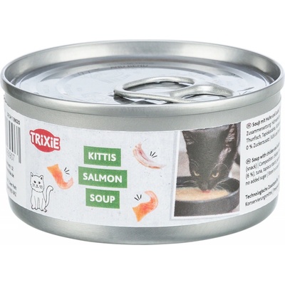 Trixie cat Salmon Soup kuracie mäso a losos 80 g