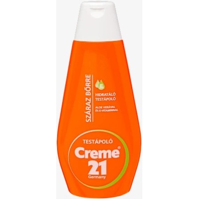 Creme21 Hydratačné telové mlieko pre suchú pokožku s Aloe vera a vitamínom E 400ml