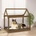 vidaXL 101x70x90 cm brown 822215