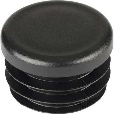 Záslepka Ø25 mm čierna 4 ks