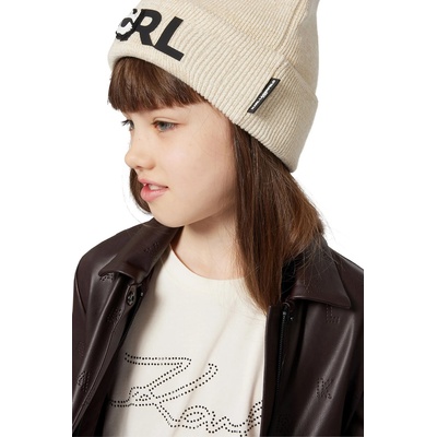 Karl Lagerfeld Детска памучна шапка и шал Karl Lagerfeld (Z31013.50.56)