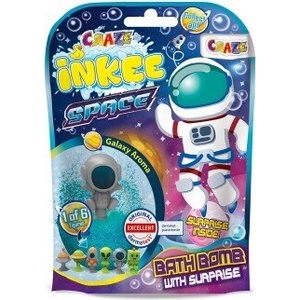 CRAZE Бомбичка за баня с изненада космическа фигурка (c23051)