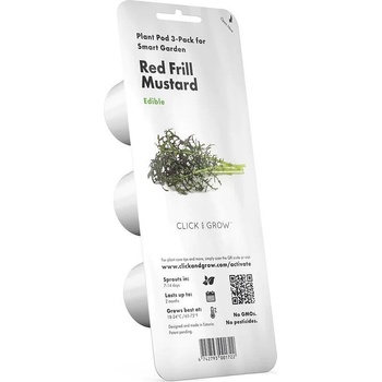 Click & Grow Семена Click and Grow Червена къдрава горчица, 3 броя (SGR77X3)
