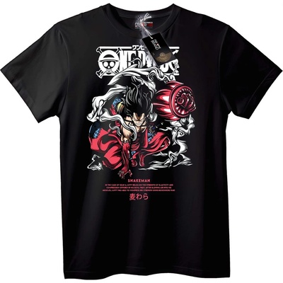 NOONEBRAND Тениска One Piece Луфи Gear 4 - M, Black
